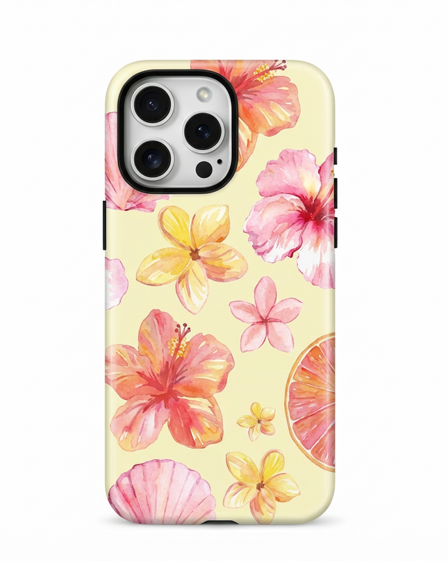 Cute Floral iPhone 15 Pro Max Phone Case – Slim Protective Cover for Women