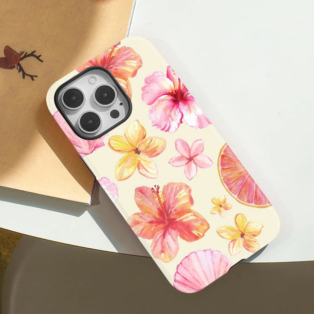 Cute Floral iPhone 15 Pro Max Phone Case – Slim Protective Cover for Women 5