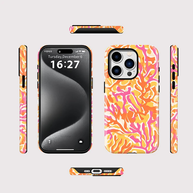 Cute Floral iPhone 16 Pro Max Phone Case – Slim Protective Cover for Women 1